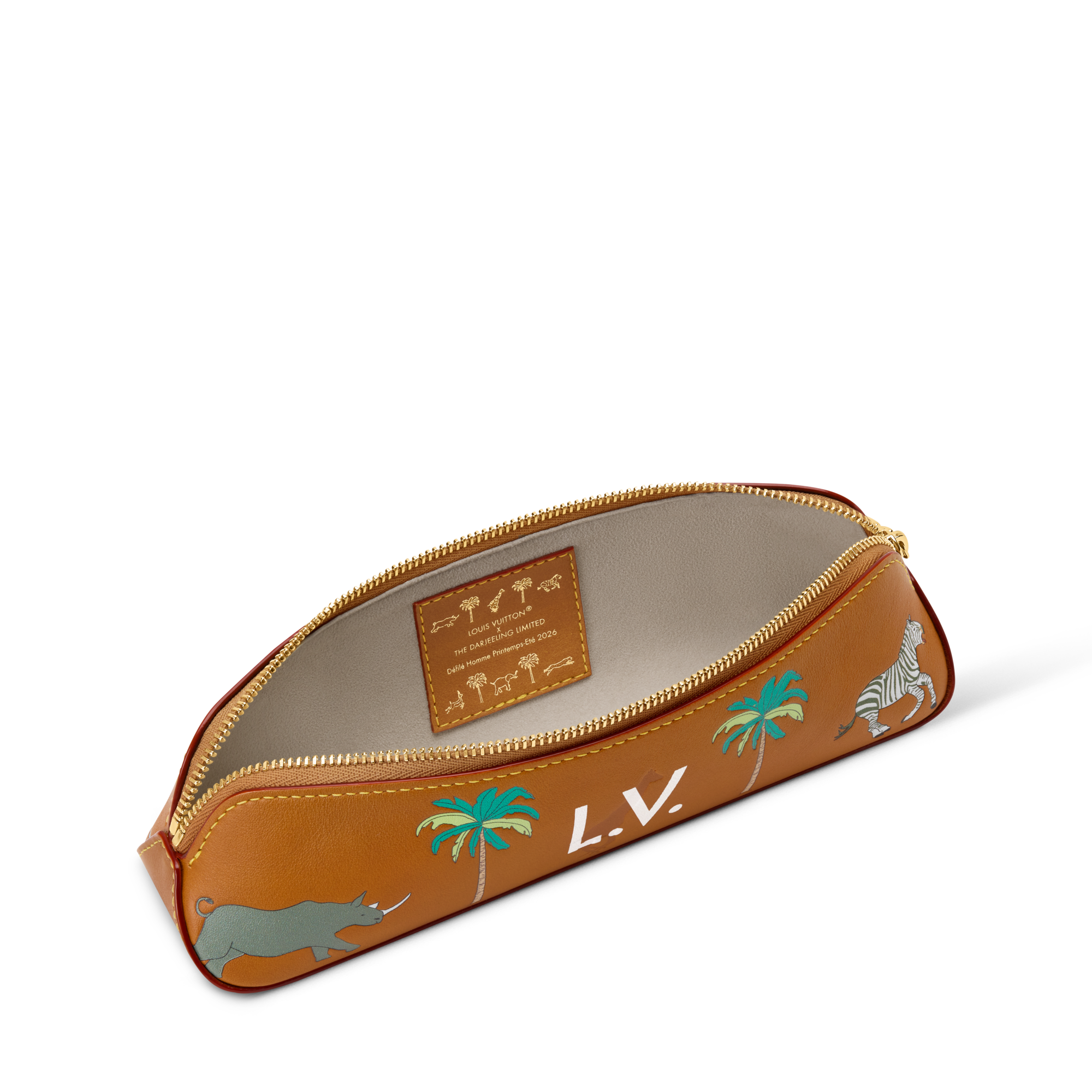 LV x The Darjeeling Limited Elizabeth Pencil Pouch . - Books and